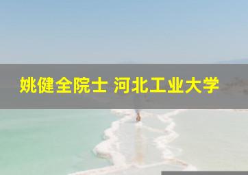 姚健全院士 河北工业大学